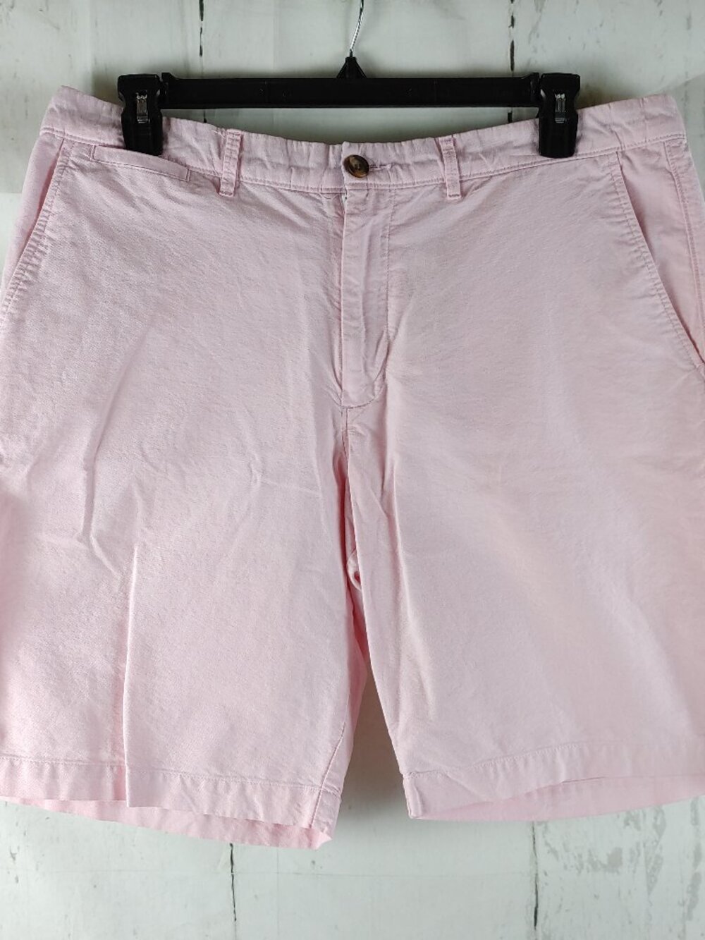 Merona Mens Pink Cotton Chino Shorts Size 38 Stylish Casual 38x9.5